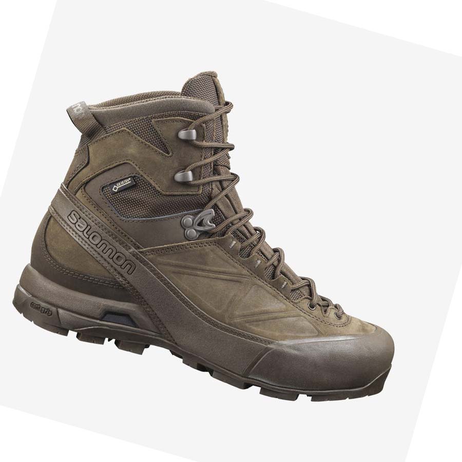 Botas Salomon X ALP GORE-TEX FORCES Hombre Marrom | MX 3364HAP